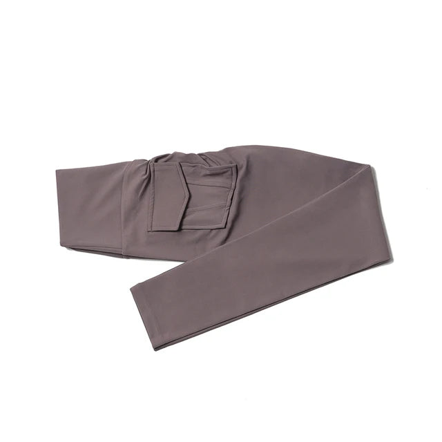 High-Waist Yoga Leggings with Pockets