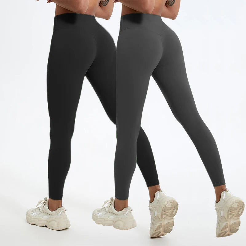 High-Waist Leggings with Side Pockets