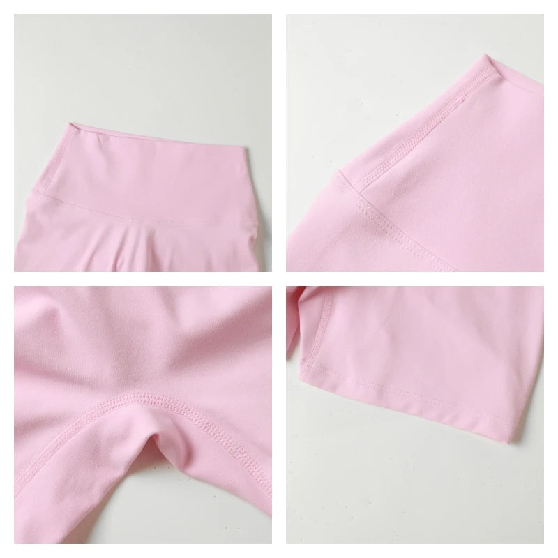 High-Waist Scrunch Yoga Shorts