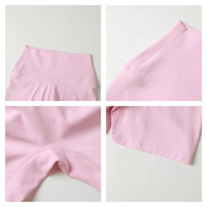 High-Waist Scrunch Yoga Shorts