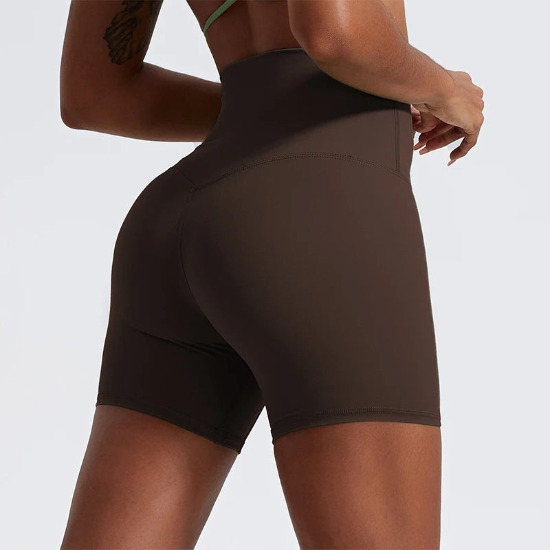 Super Soft High Waist Yoga Shorts