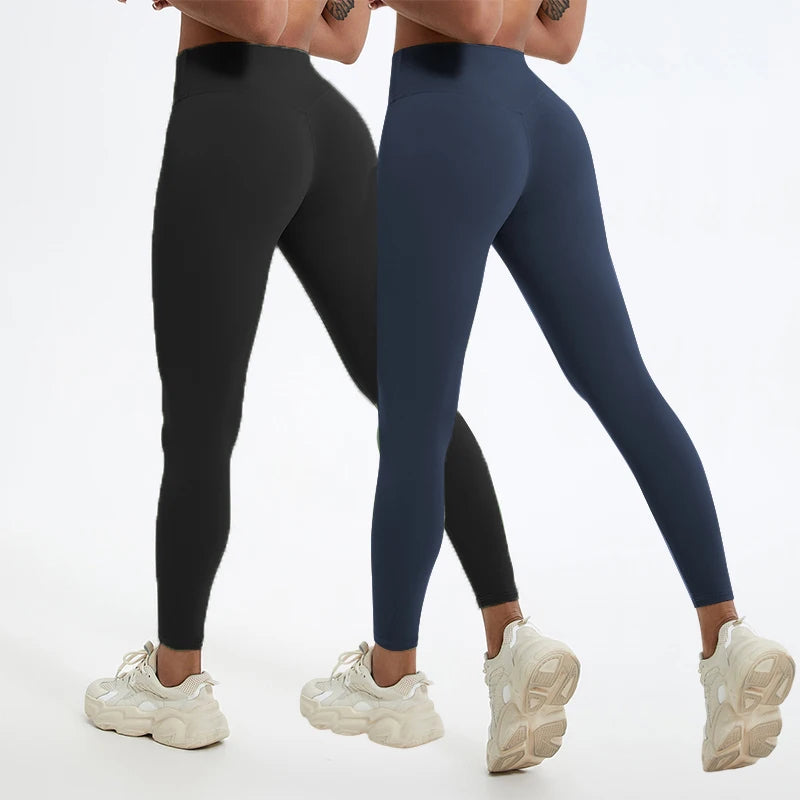High-Waist Leggings with Side Pockets