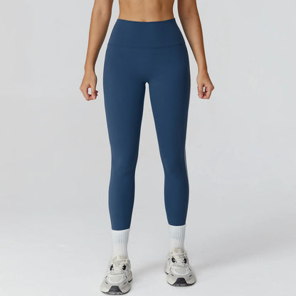High-Waist Compression Sports Leggings