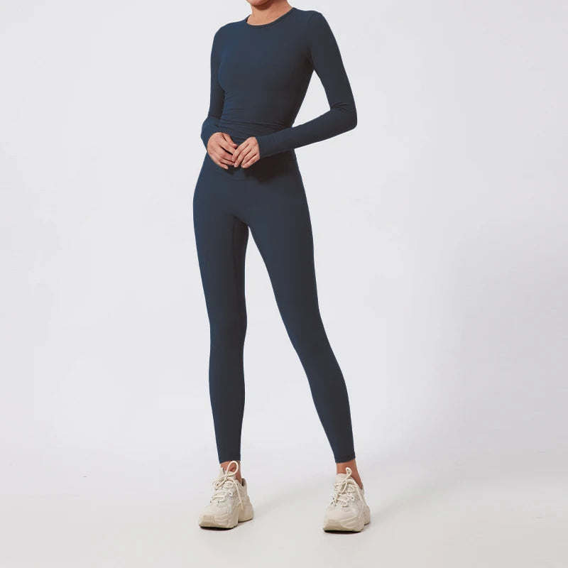 Long Sleeve Yoga Gym Set