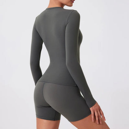 Long Sleeve Yoga Gym Set