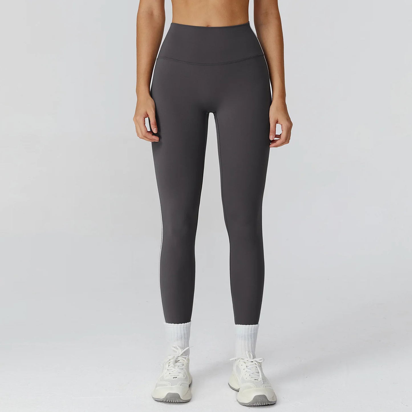 High-Waist Compression Sports Leggings