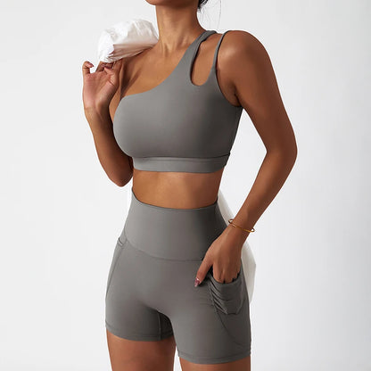 2-Piece Scrunch Workout Yoga Set