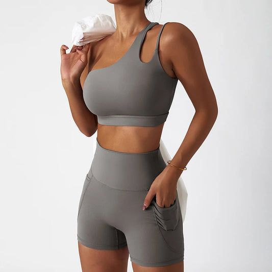 2-Piece Scrunch Workout Yoga Set