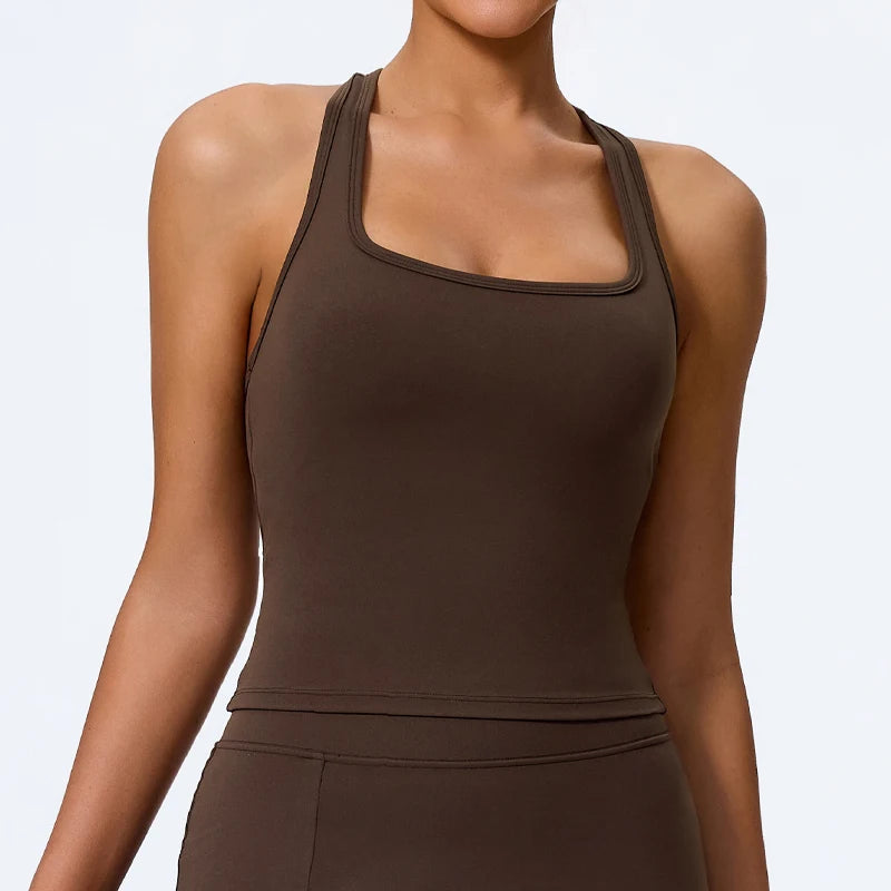 Women’s Sports Skirt Set with Pockets