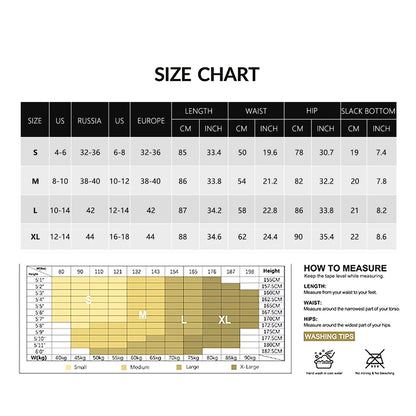 High-Waist Compression Sports Leggings