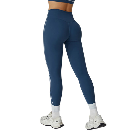 High-Waist Compression Sports Leggings