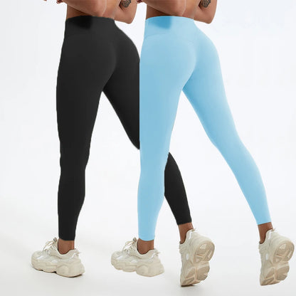 High-Waist Leggings with Side Pockets
