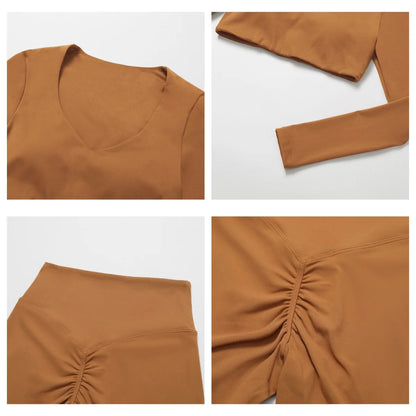 2-Piece Long Sleeve Yoga Set