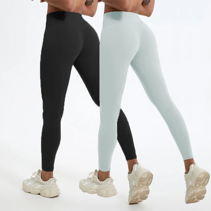 High-Waist Leggings with Side Pockets
