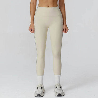 High-Waist Compression Sports Leggings