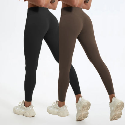 High-Waist Leggings with Side Pockets