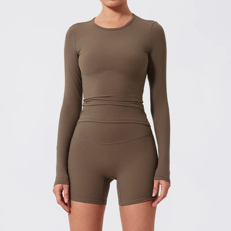 Long Sleeve Yoga Gym Set