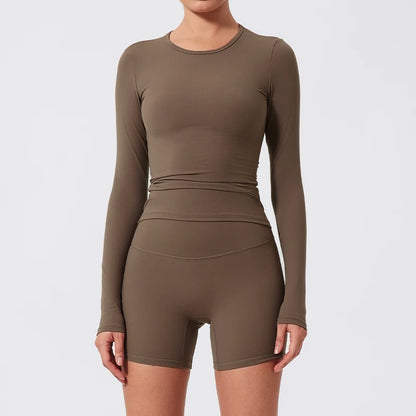 Long Sleeve Yoga Gym Set