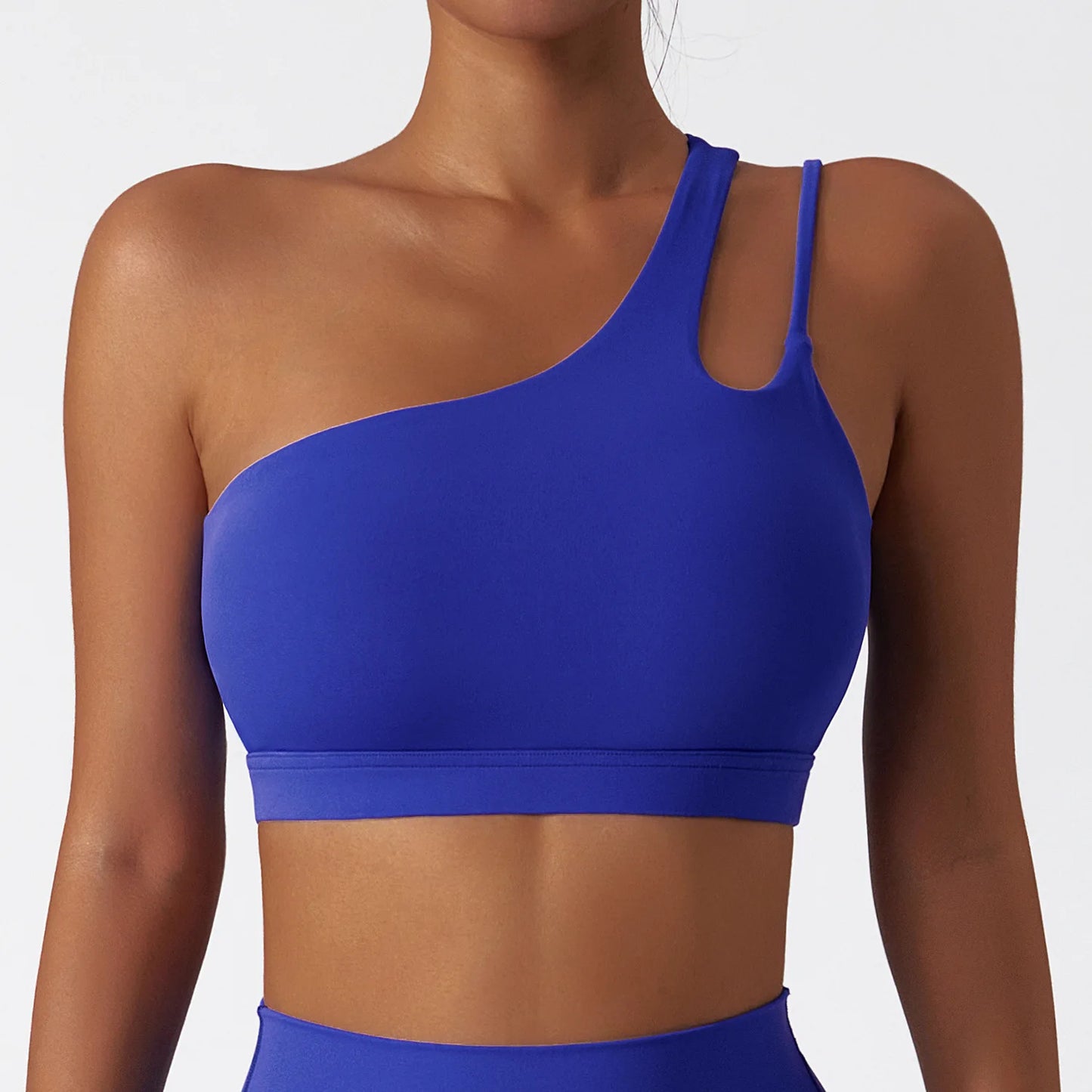 Single Strap Yoga Sports Bra