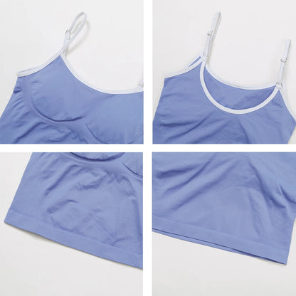 Dual-Shoulder Shockproof Sports Bra Tank Top