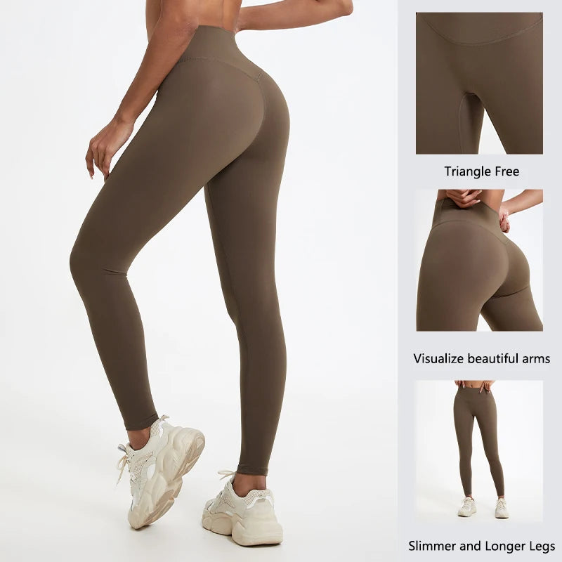 High-Waist Leggings with Side Pockets