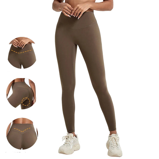 High-Waist Leggings with Side Pockets