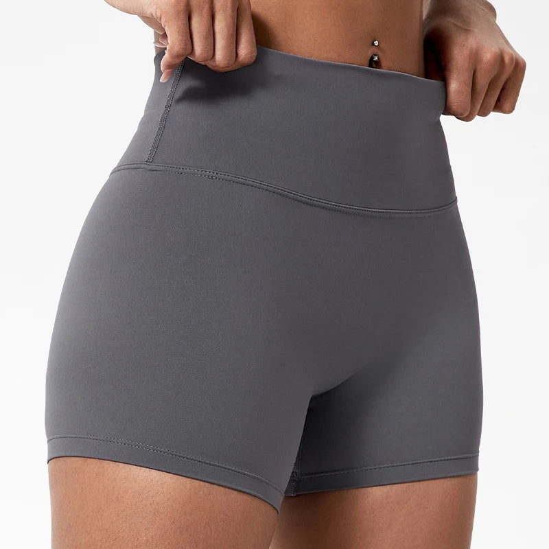 Butt-Lift High Waist Sports Shorts