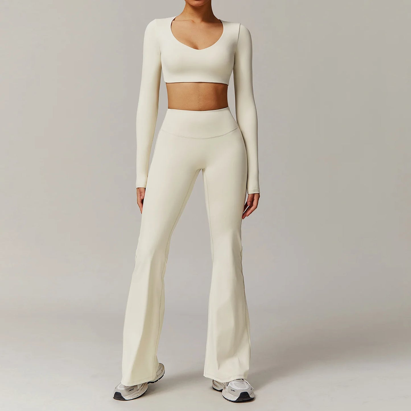 2-Piece Long Sleeve Yoga Set