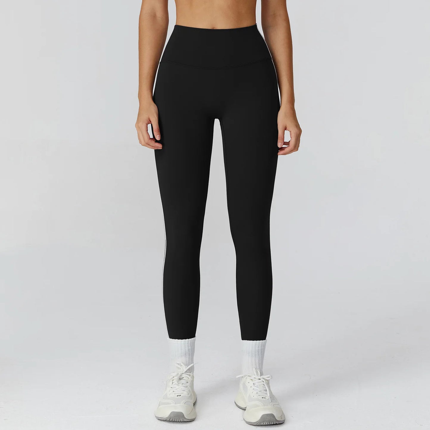 High-Waist Compression Sports Leggings