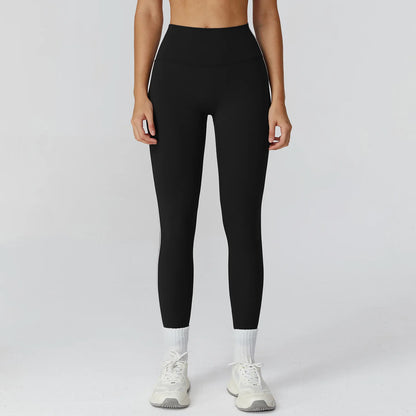 High-Waist Compression Sports Leggings