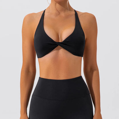 Cross Back Sports Bra Top