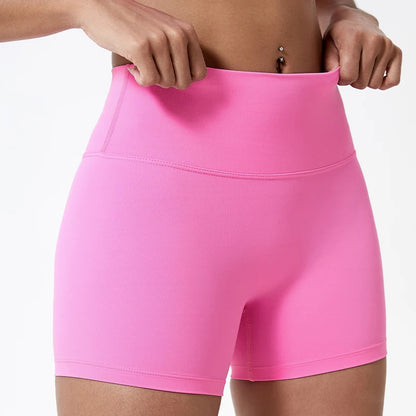 High Waist Push Up Sports Shorts