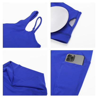 2-Piece Scrunch Workout Yoga Set