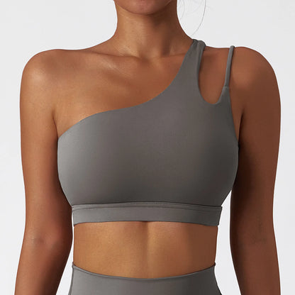 Single Strap Yoga Sports Bra