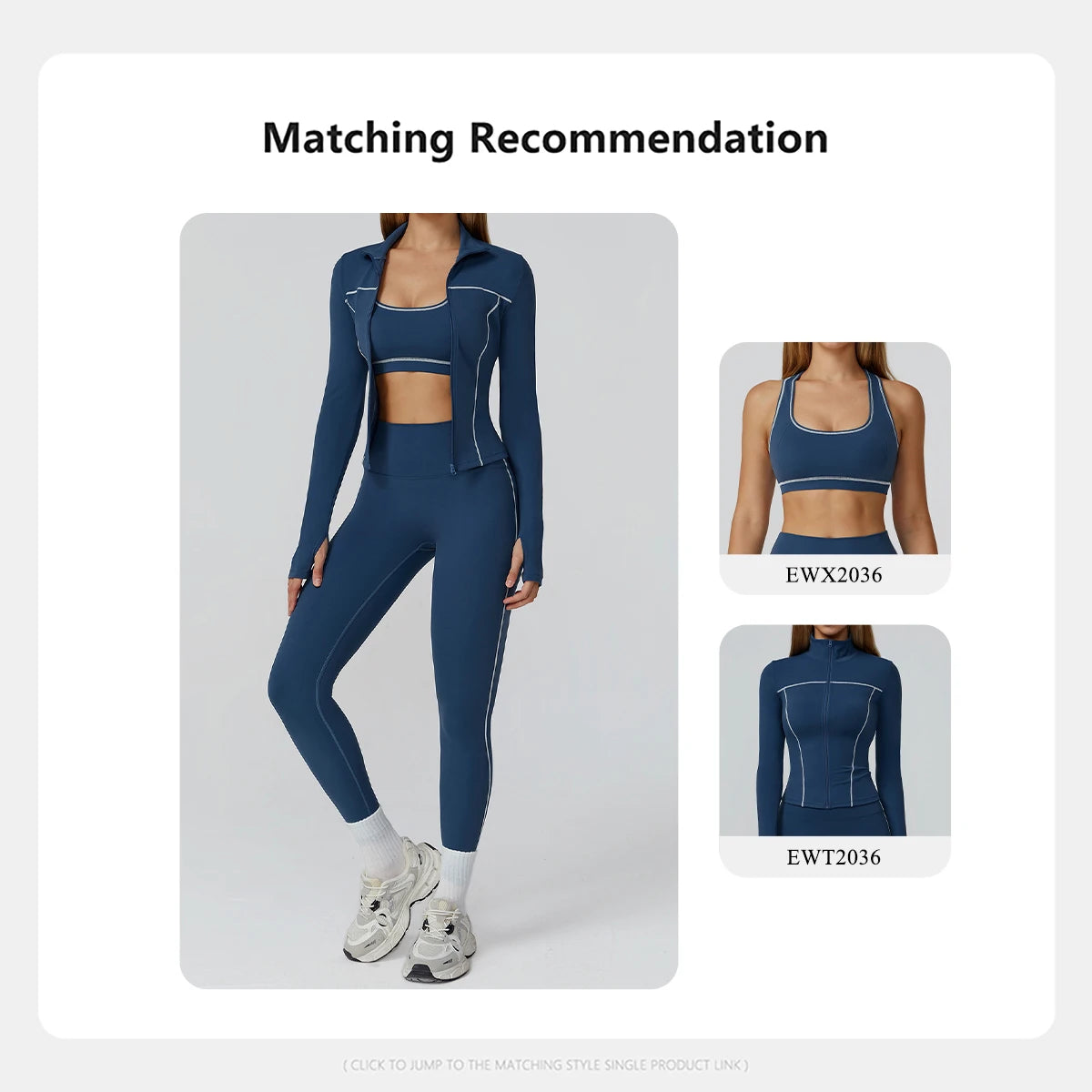 High-Waist Compression Sports Leggings